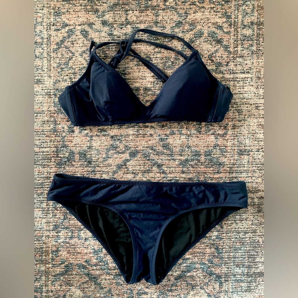 J.Crew Navy Bikini